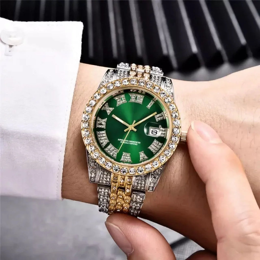 Face Watch Emerald