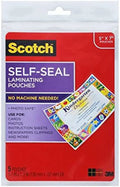 or 5 Photo Glossy 5-Pack Inches, Pouch, x Laminating Scotch (PL905) 7 Document