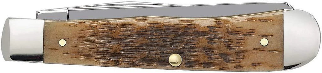 Amber Bone CV Case Knife Trapper Pocket