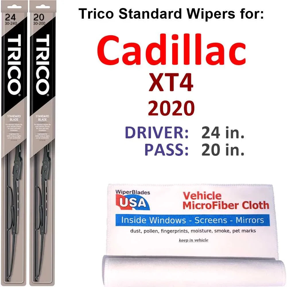 (Set Wiper 2) XT4 of 2020 Cadillac Blades