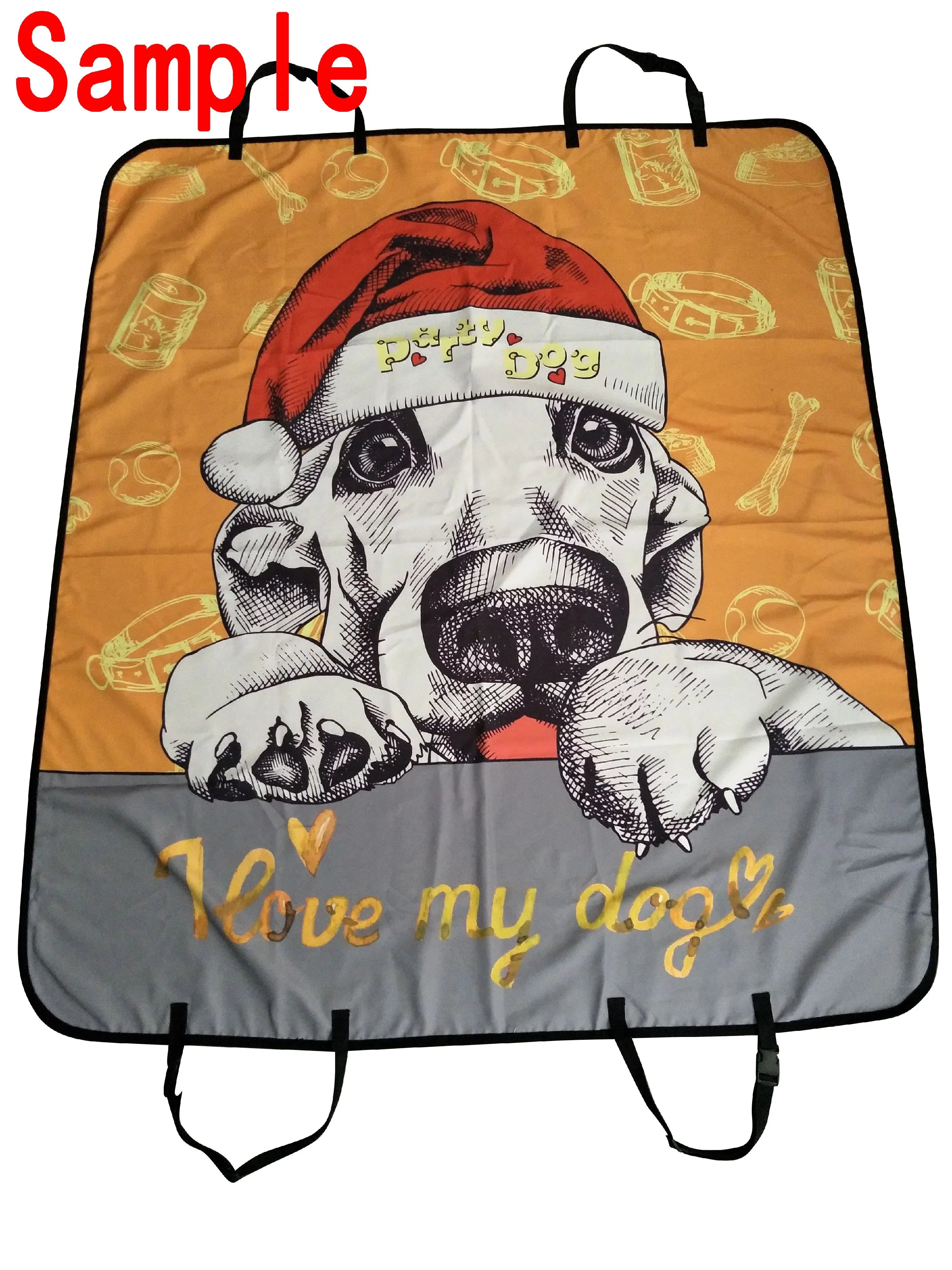 Wolf Seat inches Mat Brave 54x60 Trucks Cars Pet Black SUV and Car Cargo Trunk Car GCKG Mat Dog Cover For Hammock Seat Mat