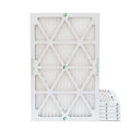 Pleated 6 Air Size: 24-1/2 of Pack 7/8 MERV x x 13 13-1/2 Glasfloss. Actual by 14x25x1 Filters