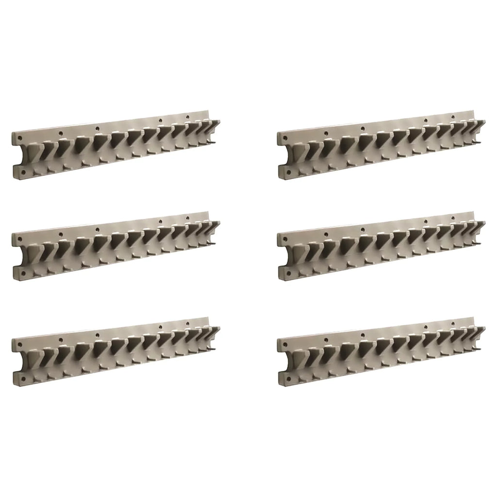 Hand (6 Wall 2' Tool Suncast Organizer, Platinum Garage Mounted Pck) Garden
