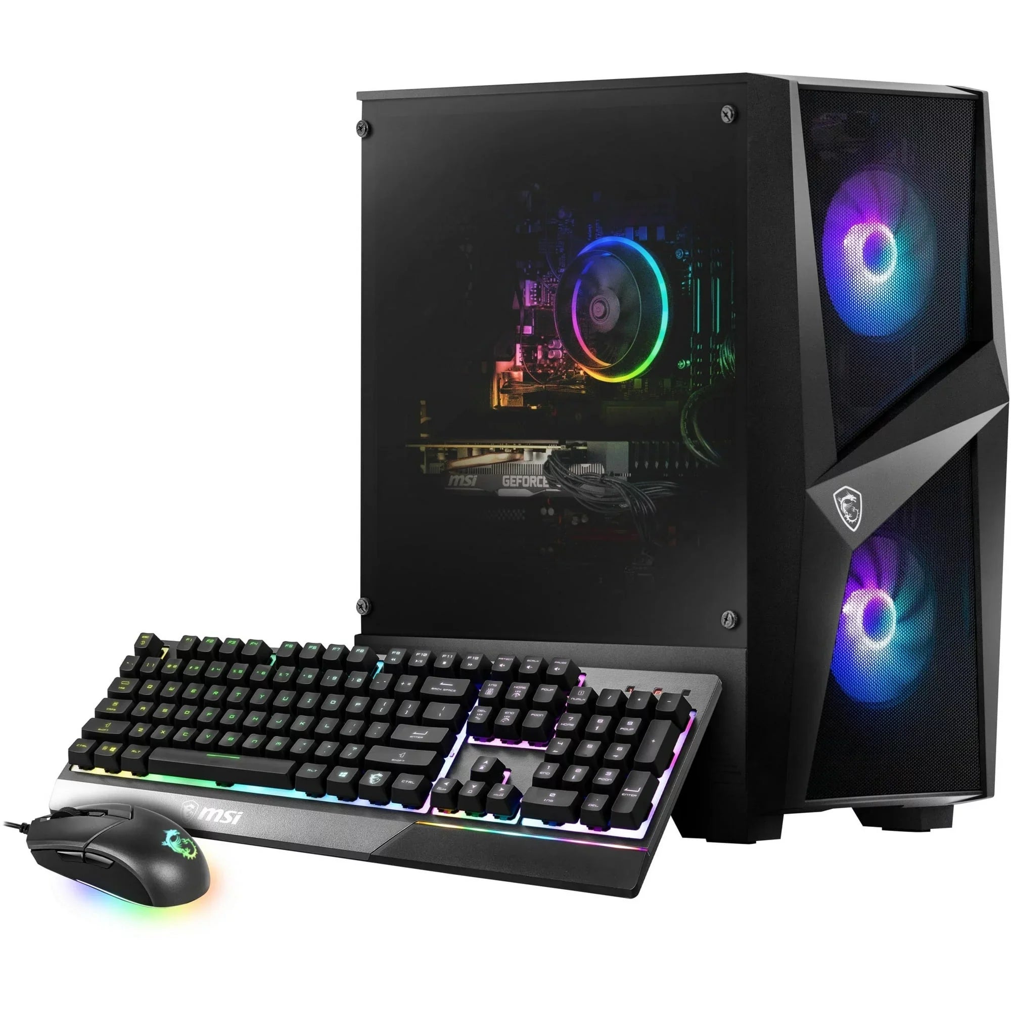 8GB, RTX 1TB Win MSI Gaming Desktop, Codex SSD, Intel i5-13400F, 11, DDR5, 16GB NVIDIA R 4060 Black