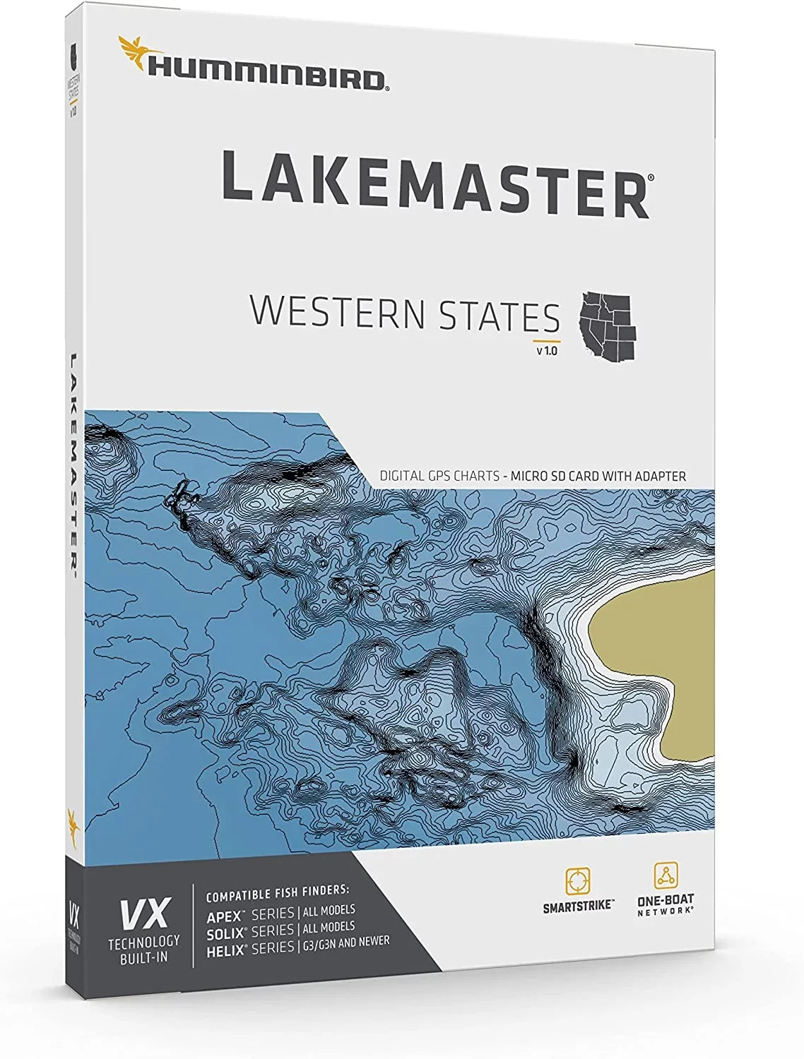Western LakeMaster States VX [601009-1] Humminbird -