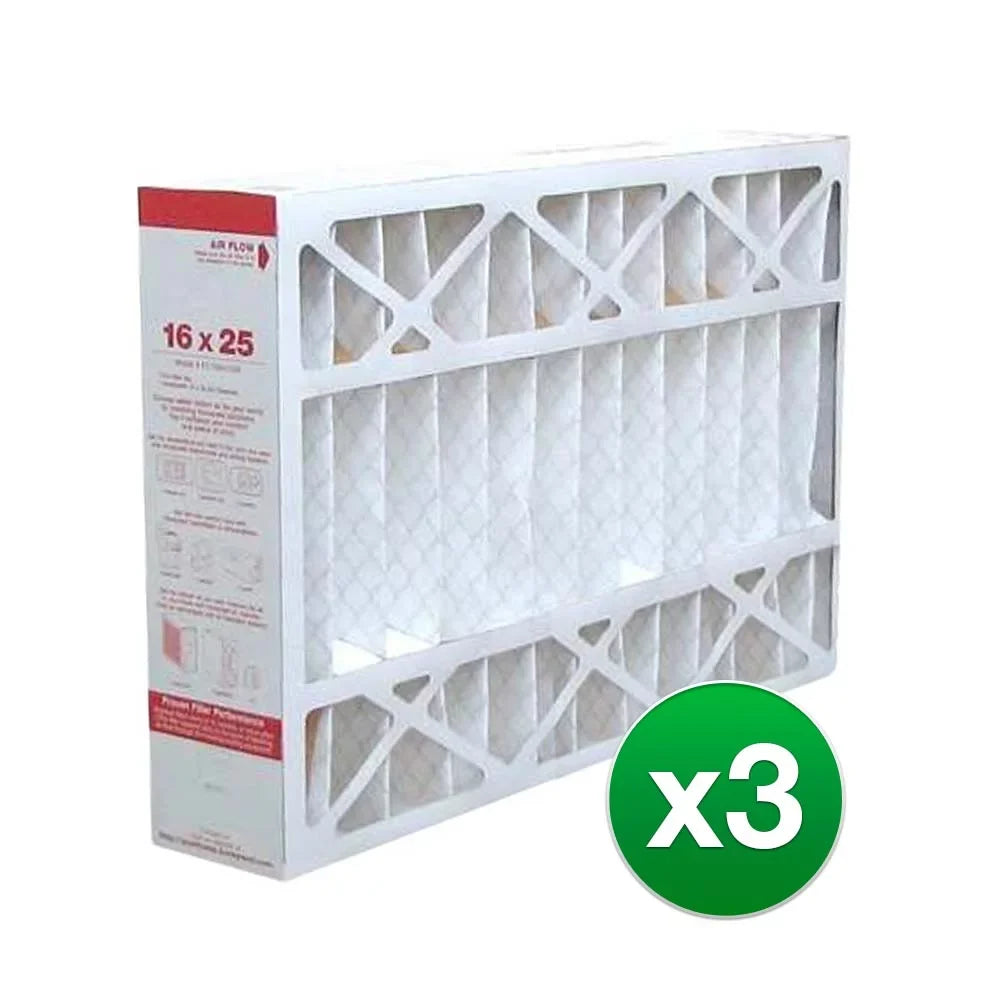 Honeywell Filter MERV Replacement 11 Air for 16x25x4 (3-Pack) Pleated