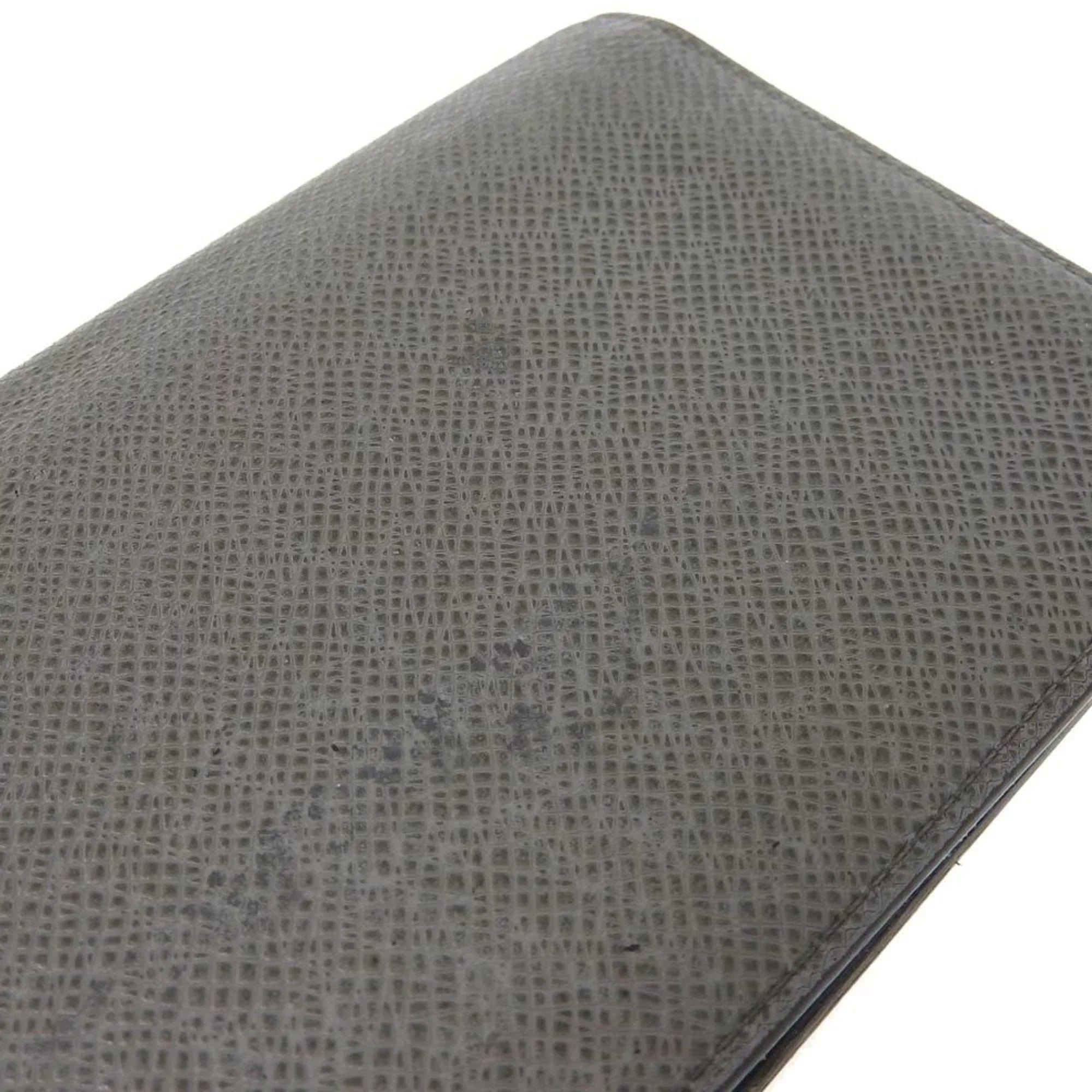 LOUIS VUITTON Long Pre-Owned Brother (Good) Vuitton M32653 Bifold Portefeuille Louis Wallet Glacier Taiga