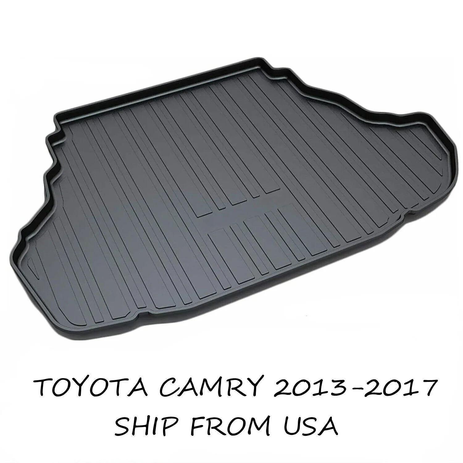 2013-2017 Carpets Cargo Toyota Trunk for Clean Easy Mats TPO Camry Liner to