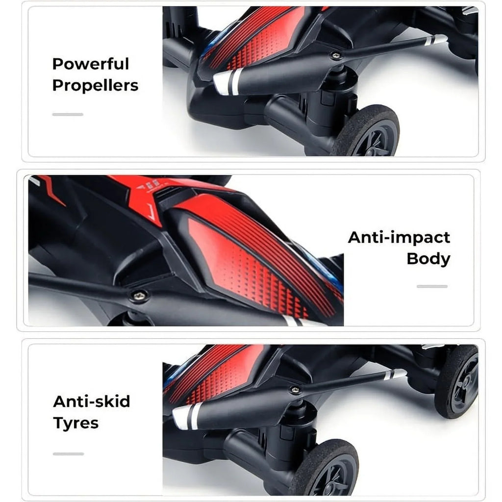 RC And Low-speed Height Unmanned Switch Stable Air Toy For Intelligent And High-speed Flight, Gift Drone Toys Setting, Dual-use Drone Car Land Four-axis