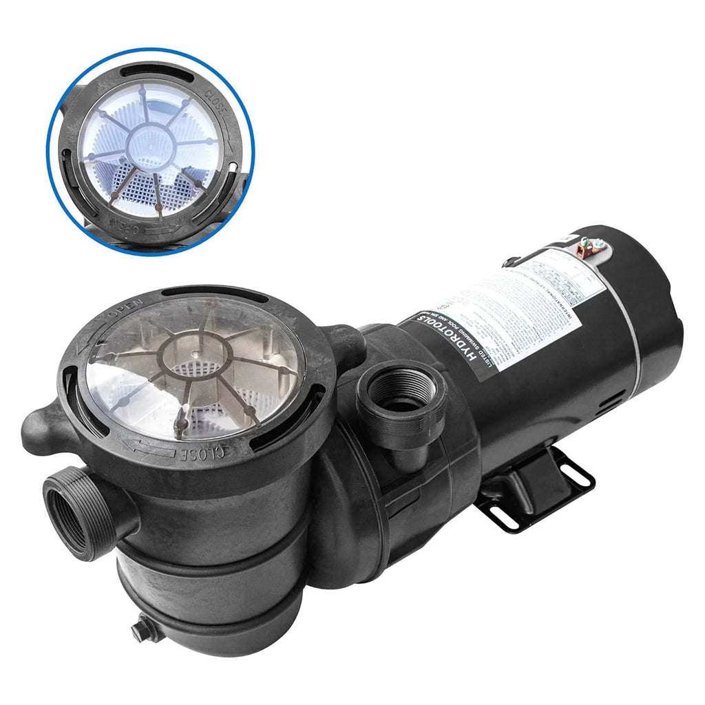Swimline Pump Discharge HP Vertical Swimming Hydro Flo HydroTools 0.75 Pool