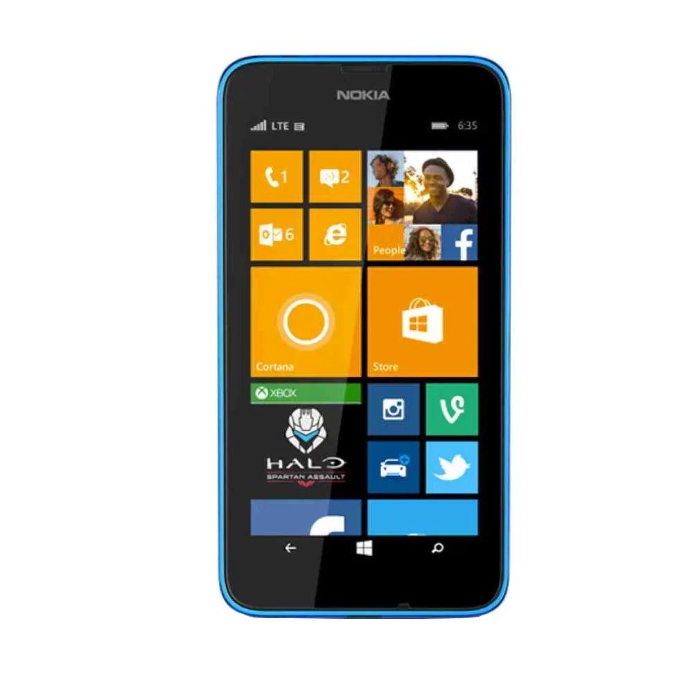 Unlocked Lumia (Used) 635 4G Blue - Mobile LTE Windows Nokia Cricket Smartphone