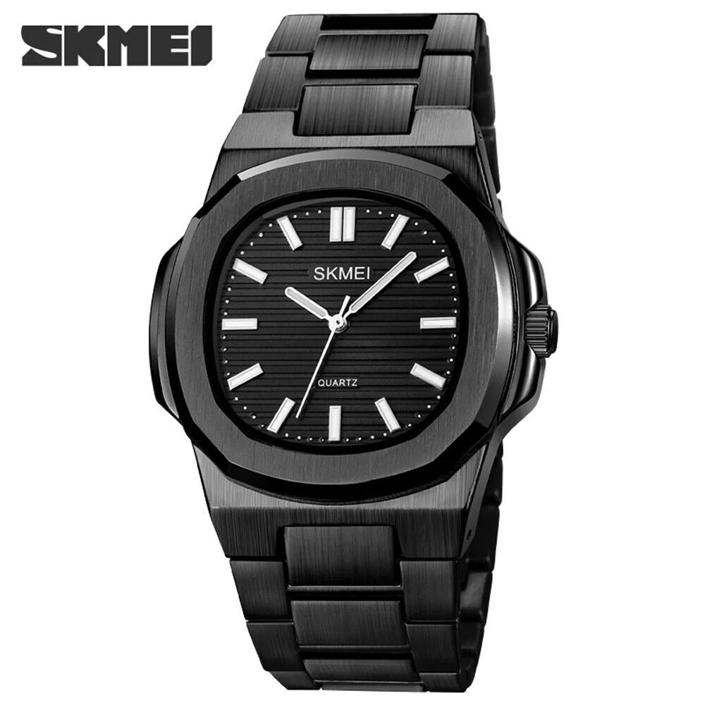 Steel Male Gold Watch Business Luxury Gift For Wristwatch Men Quartz
