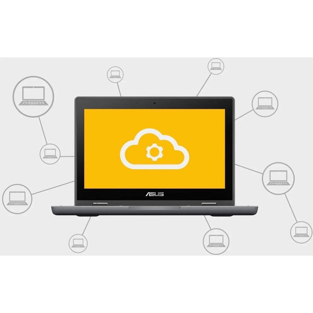 Flip ChromeOS, Chromebook 11.6" Touchscreen, CR1100FKA-YZ184T Intel 64GB Asus Celeron SSD, N5100,