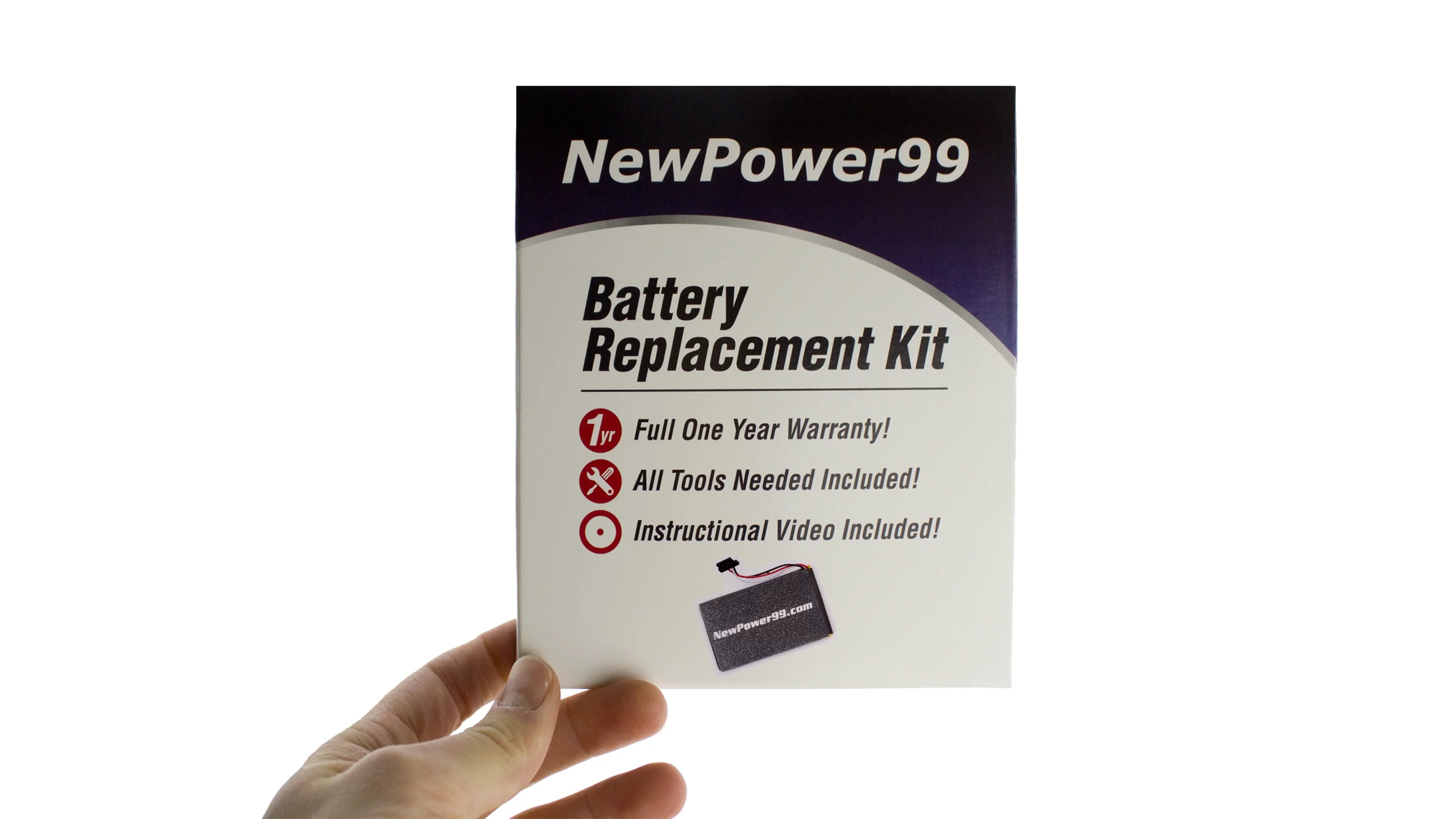 Kit 4th Battery Battery Tools, Life Video Full One HD Year Instructions, Amazon Fire Generation 0063 and 7" with Warranty Replacement Extended
