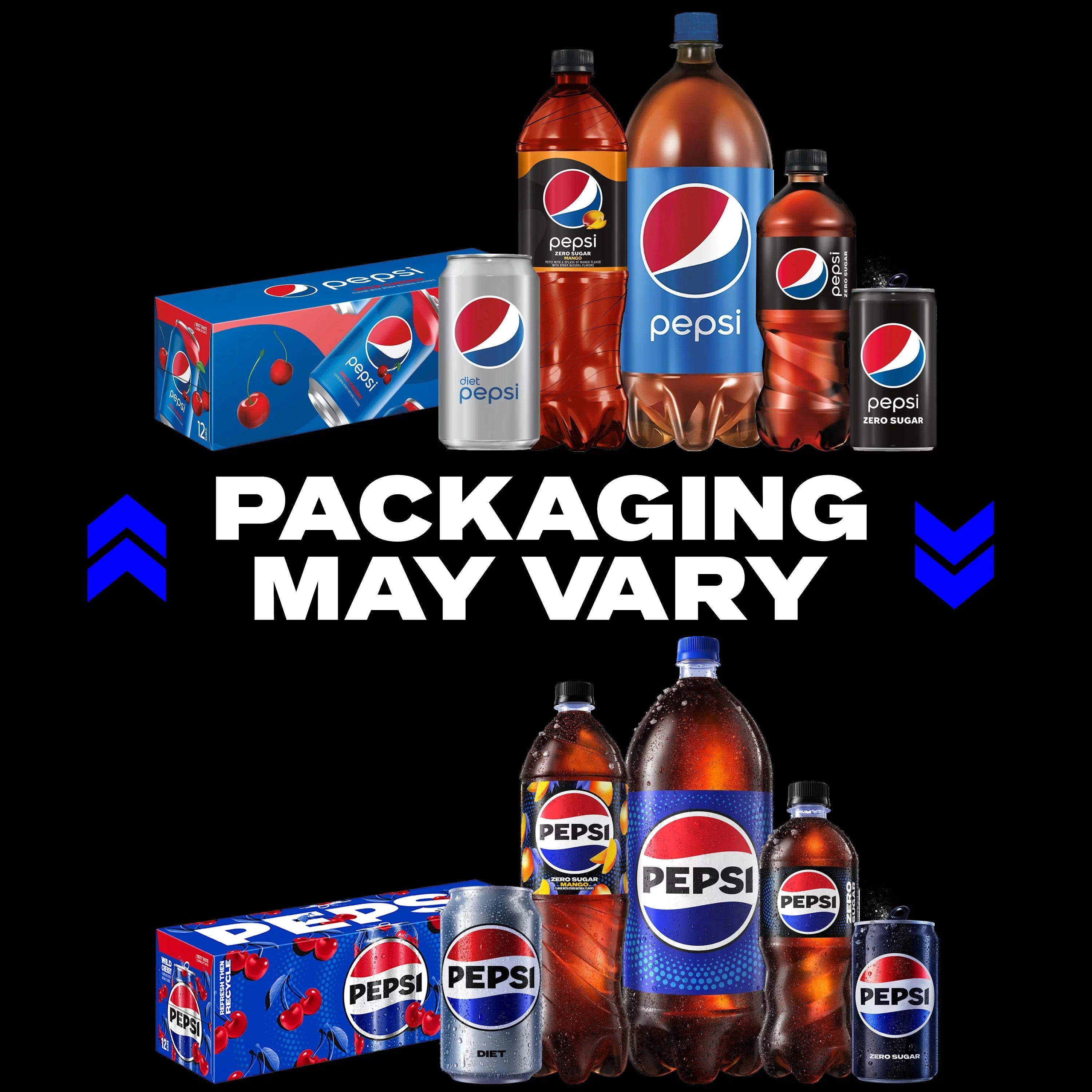 Mango Soda Zero oz, 12 fl Cans 12 Cola Sugar Pop, Pack Pepsi