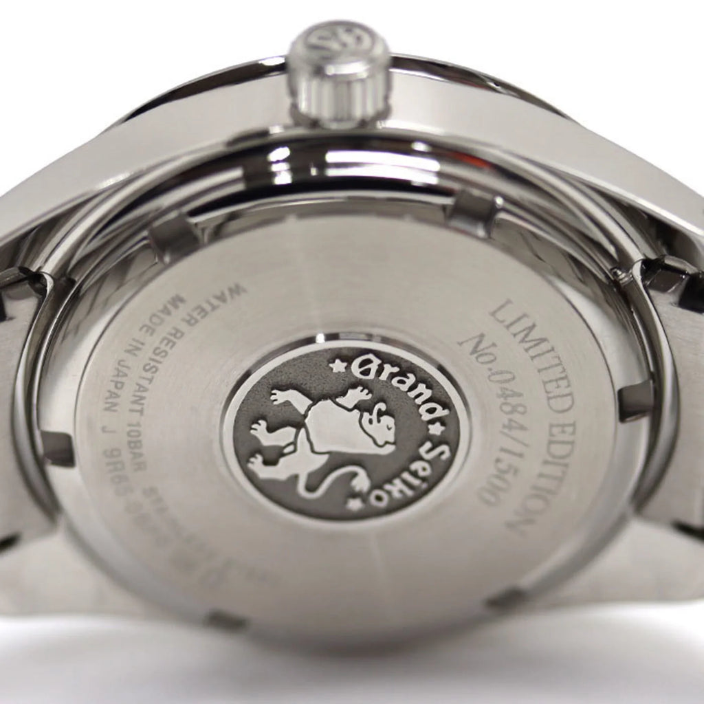 Men's Drive Watch Grand 1,500 Limited (Good) pieces Seiko worldwide SBGA111/9R65-0BP0 Spring Anniversary Automatic to Edition Pre-Owned 10th