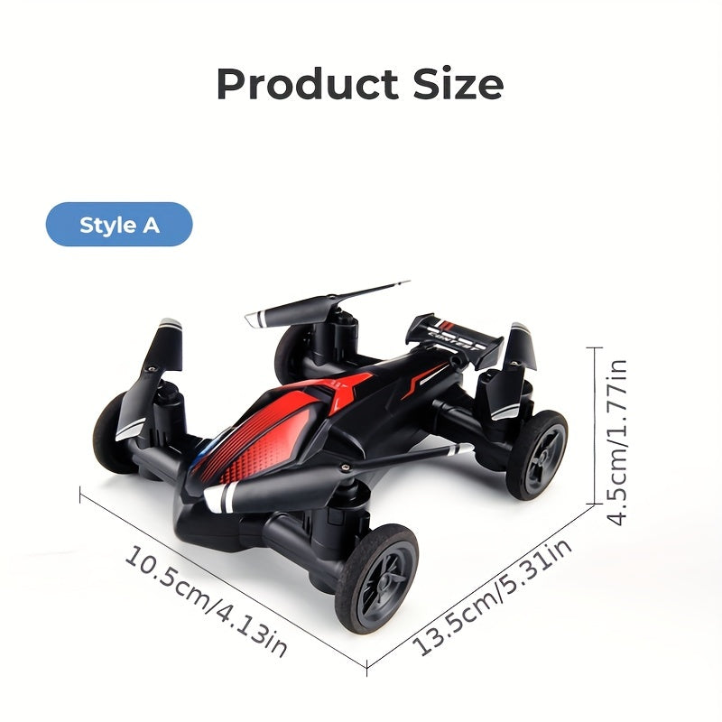 RC And Low-speed Height Unmanned Switch Stable Air Toy For Intelligent And High-speed Flight, Gift Drone Toys Setting, Dual-use Drone Car Land Four-axis