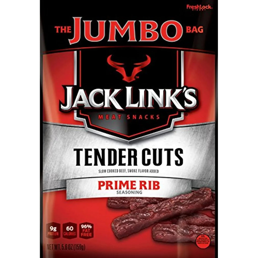 Bag, Cuts Rib Jack Prime Tender 5.6 Beef, Links Ounce