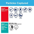 Furnace (exact Micro MPR Defense, 1000, Filtrete x 14x20x1, 0.81) 6-Pack Filter, dimensions AC 13.81 Allergen 19.81 x Air