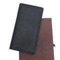 Vuitton Bifold Black Louis Wallet Billfold Pre-Owned (Good) Taiga Long