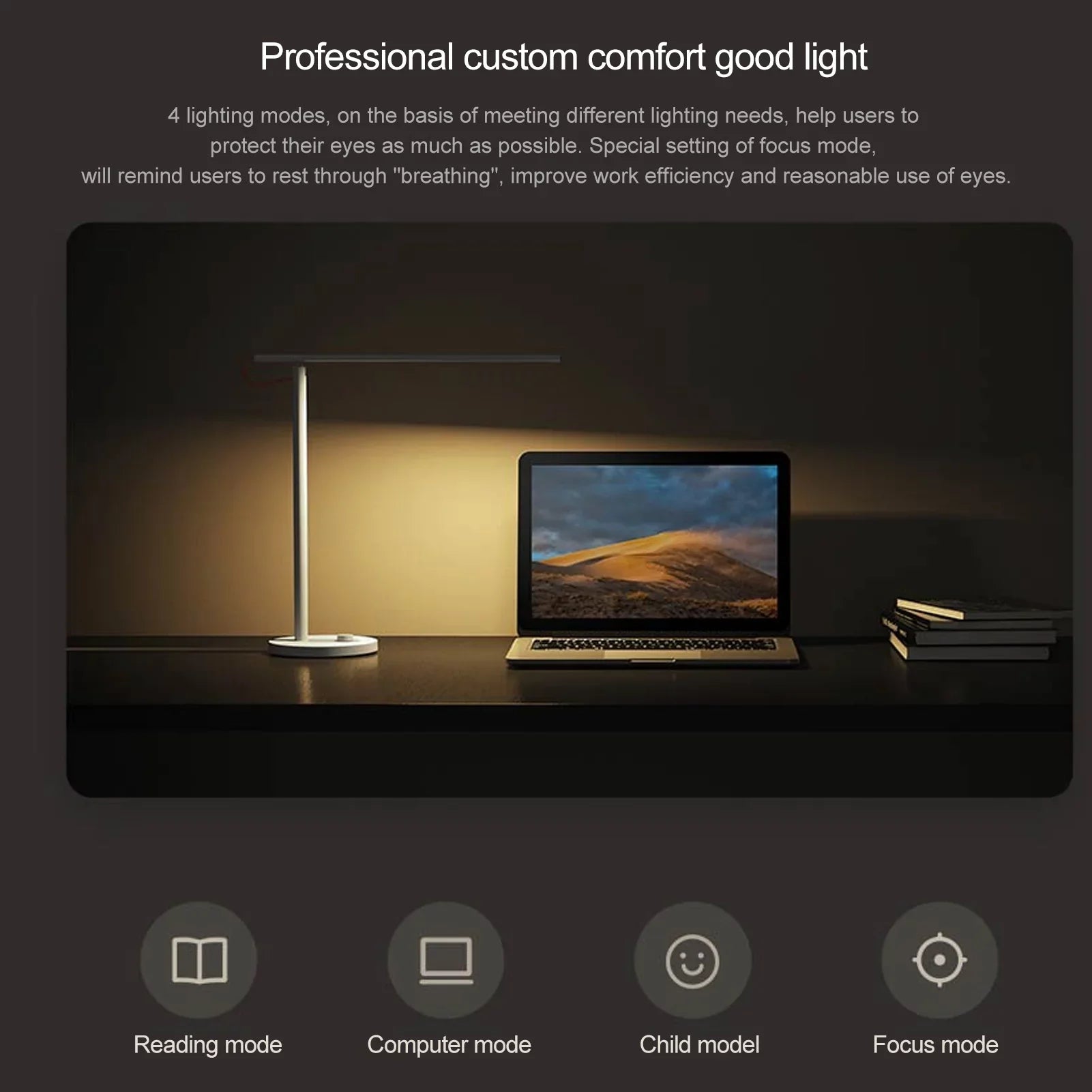 Dimmable Desk Lamps Mobile Support Desklight Control 4 Phone Dcenta Ra>95 App Remote Table Mode,Flicker-Free Control Smart