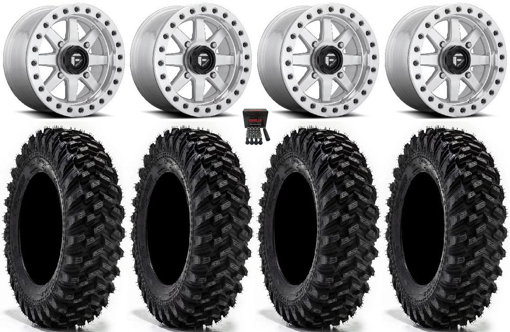 RZR 30" Mh 14" Bdlk Maverick Sportsman Warrior Wheels Tires Ranger XT Fuel