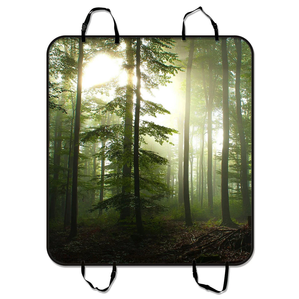 Dog For Cover Cars Cargo Mat Seat GCKG Pet Sunshine inches Car Mat Seat and Trunk Forest Hammock 54x60 SUV Car Mat Trucks