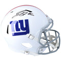 Riddell Revolution Speed New Flat Saquon Helmet Barkley White Giants Replica York Alternate Autographed