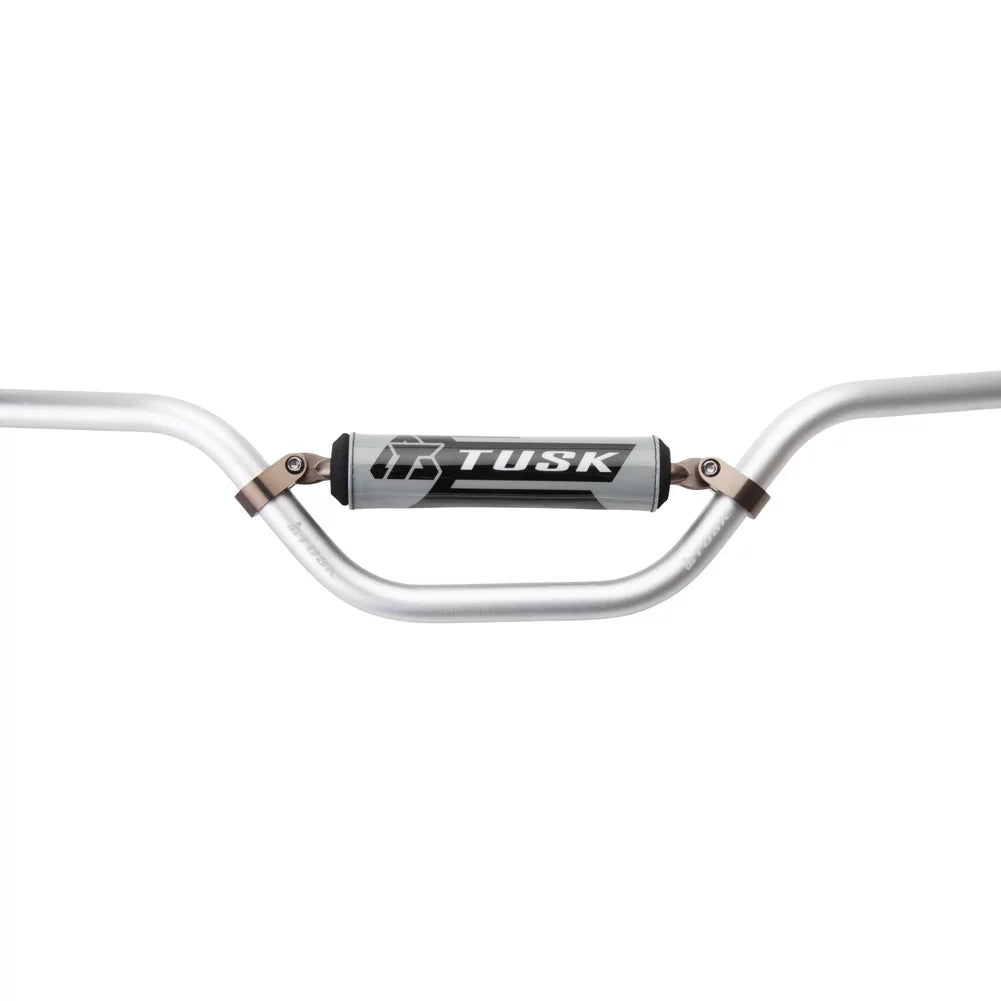 7/8" LX3 Tusk 2000 Silver Mini For T-10 Bend LEM High Handlebar Aluminum