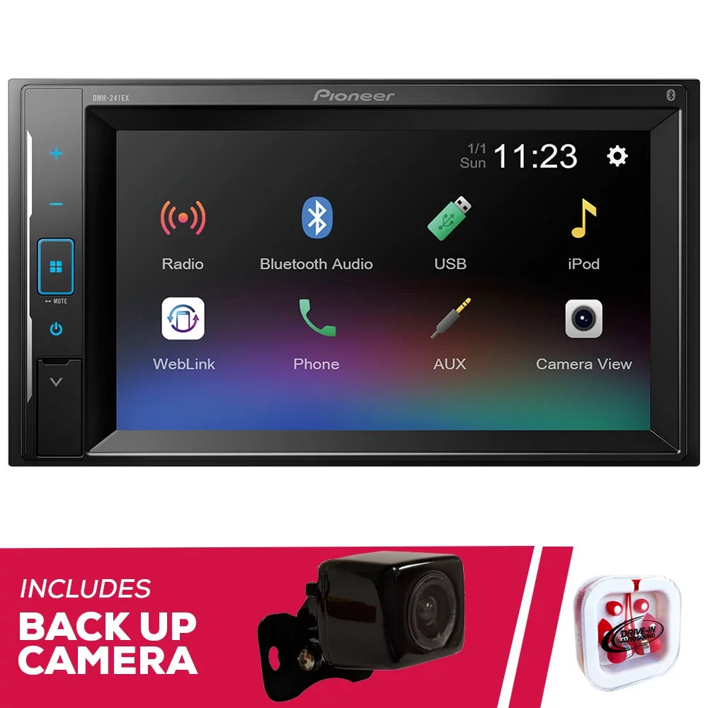 (Does Not Play New Backup CDs) Pioneer Camera Media Receiver w/ DMH-241EX Digital