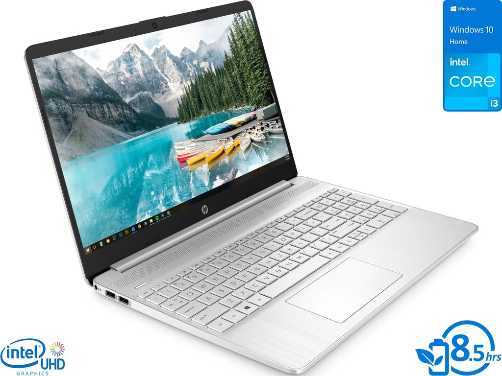 i3-1125G4 10 32GB SSD, HD HDMI, S Windows Laptop, Bluetooth, Wi-Fi, HP Intel 3.70GHz, 15.6" RAM, Home 15 Display, Core 512GB