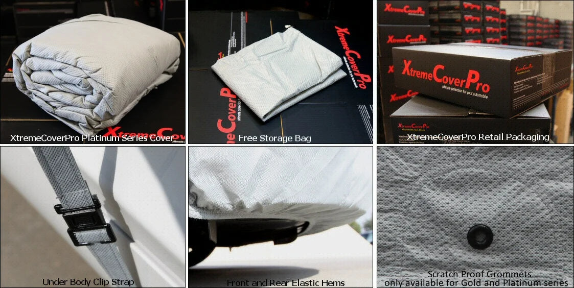 Ford 2014 2013 XCP fits 8ft Pro 2018 Series Truck Gray 2016 SuperCab Bed 2019 2017 F-150 XtremeCoverPro 2015 cover