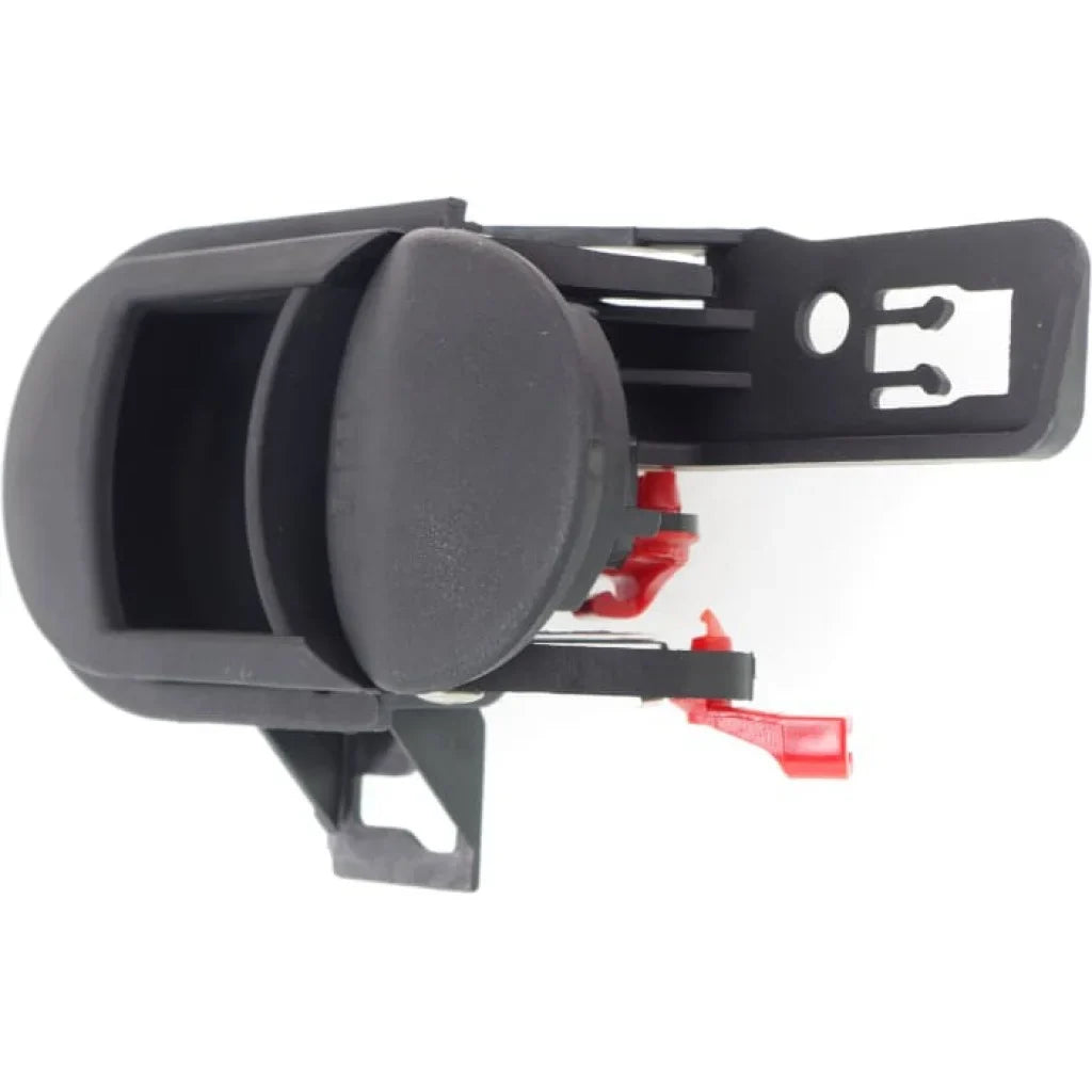Black Side Submodels Wrangler Passenger For - Jeep (2009 Door lock Textured Or | With Rear, button| Interior (JK) door Front Handle 2010) Trim:All
