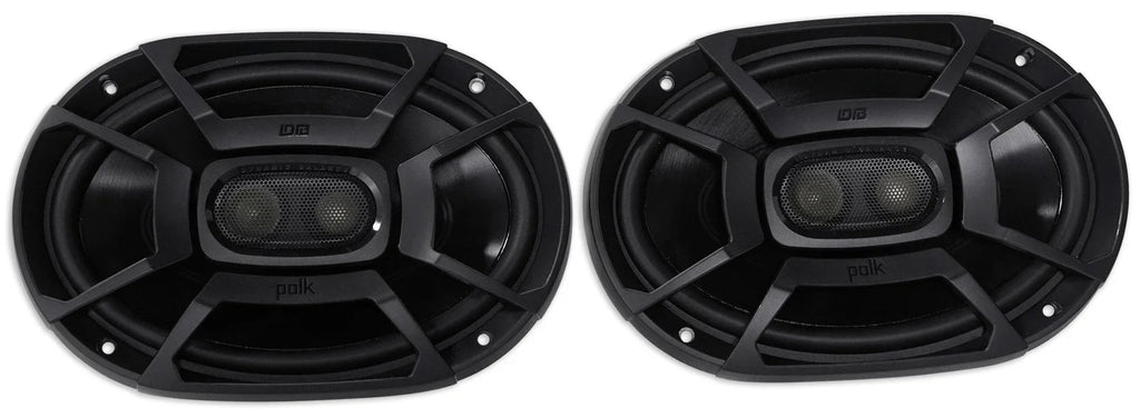 DB692 Audio Car 6X9" Marine/ATV/Motorcycle/Boat Speakers+Headphones 2) Polk 450w