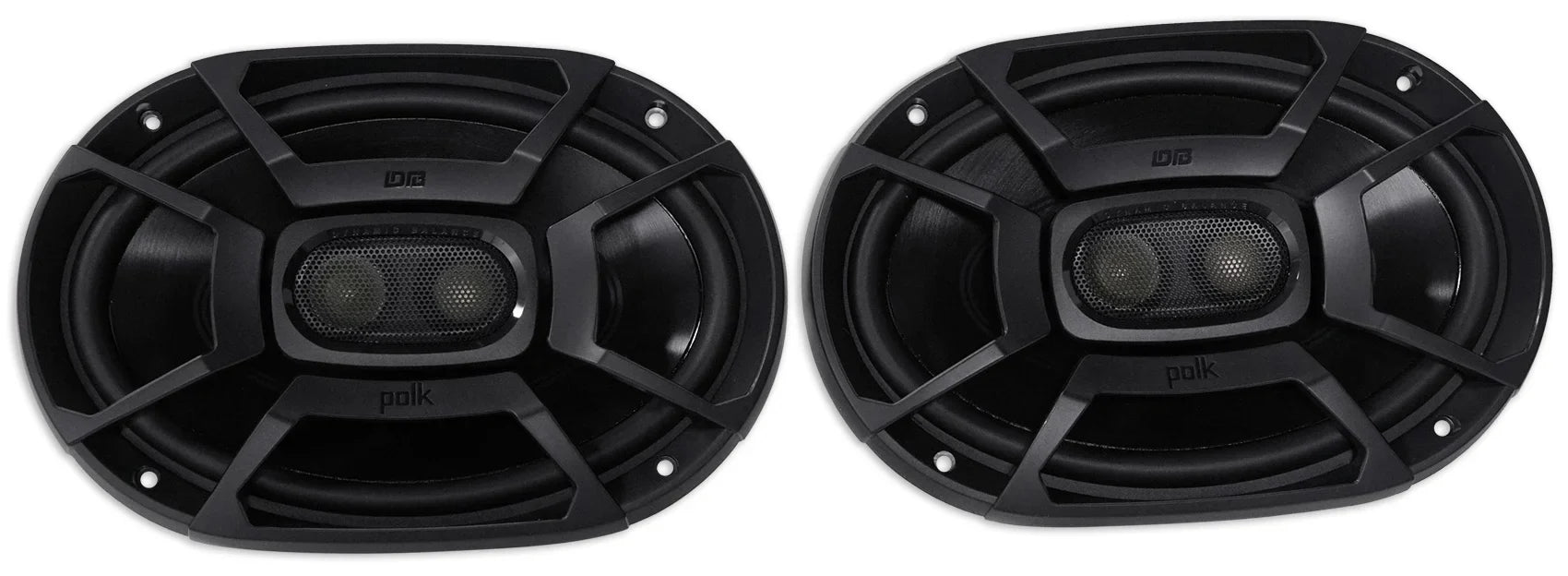 DB692 Audio Car 6X9" Marine/ATV/Motorcycle/Boat Speakers+Headphones 2) Polk 450w