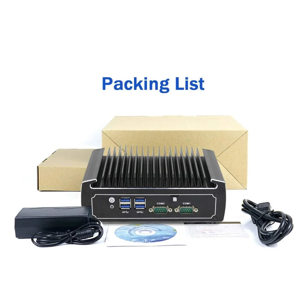 16GB 1TB PARTAKER Card Powerful COM, i5 DP, 10 Slot, HD, 4*USB3.0, Ram Gen, 4K SIM Nic, 4 Mini HDD, Mini Dual CPU, 8th Pro Industrial SSD Cores 2 Computer, PC, 8250U Core Windows Fanless 240GB