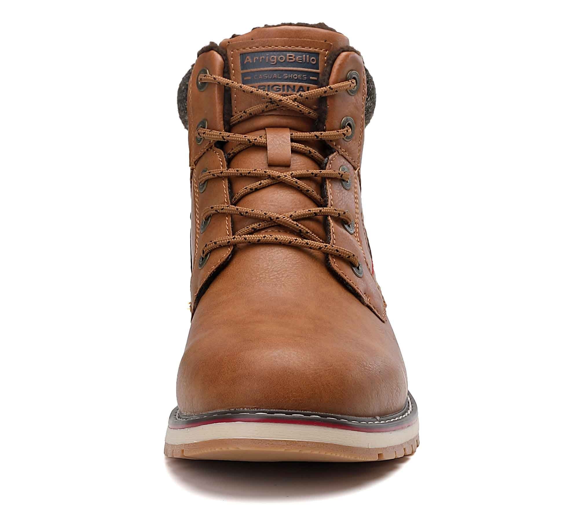 Brown Hiking 7 BELLO Snow Men's Snow Winter Outdoor Boots ARRIGO Light Boots