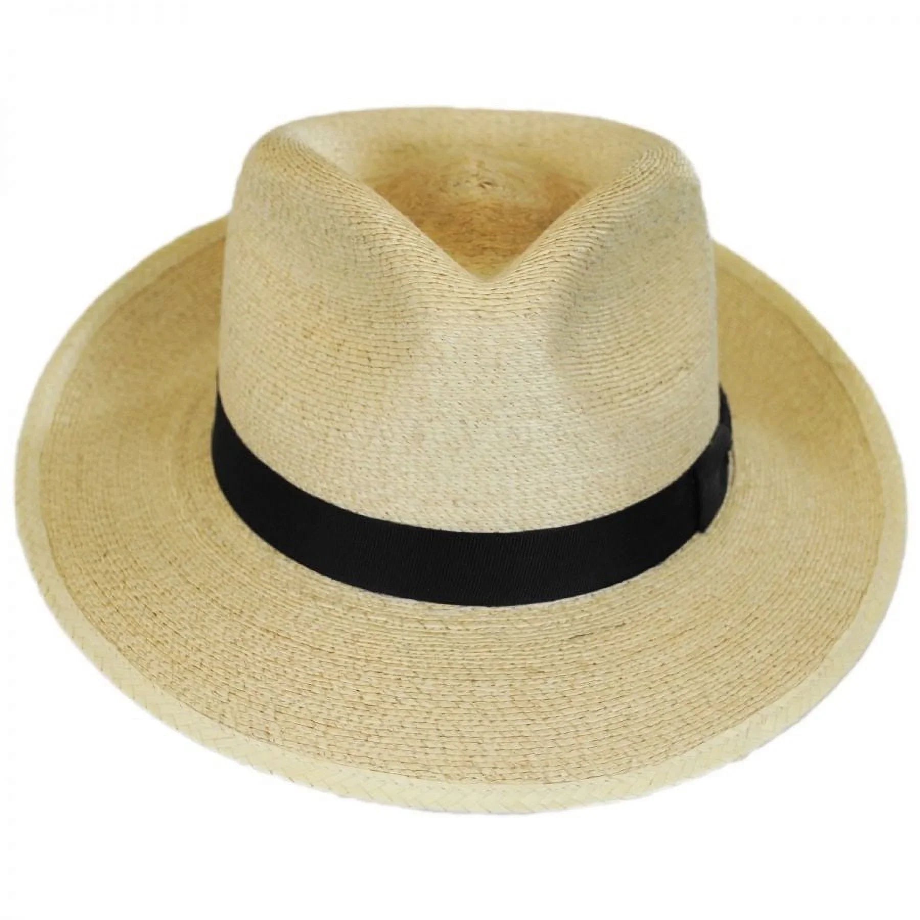 Leaf XXL Rushmore Palm Hat - Straw Fedora - Natural