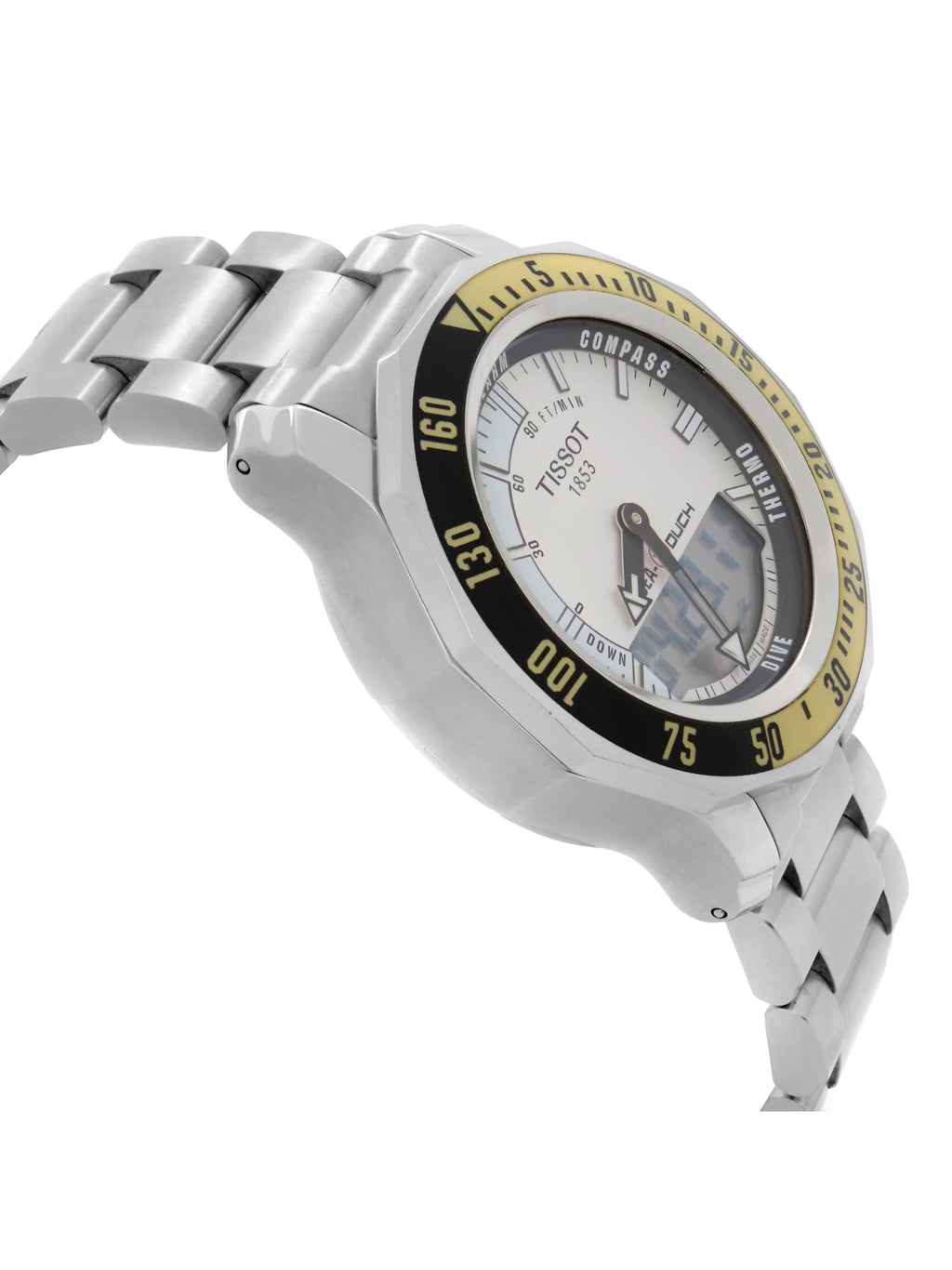 Watch Dial T026.420.11.031.01 Quartz Silver Mens Steel Tissot Pre-Owned Sea-Touch