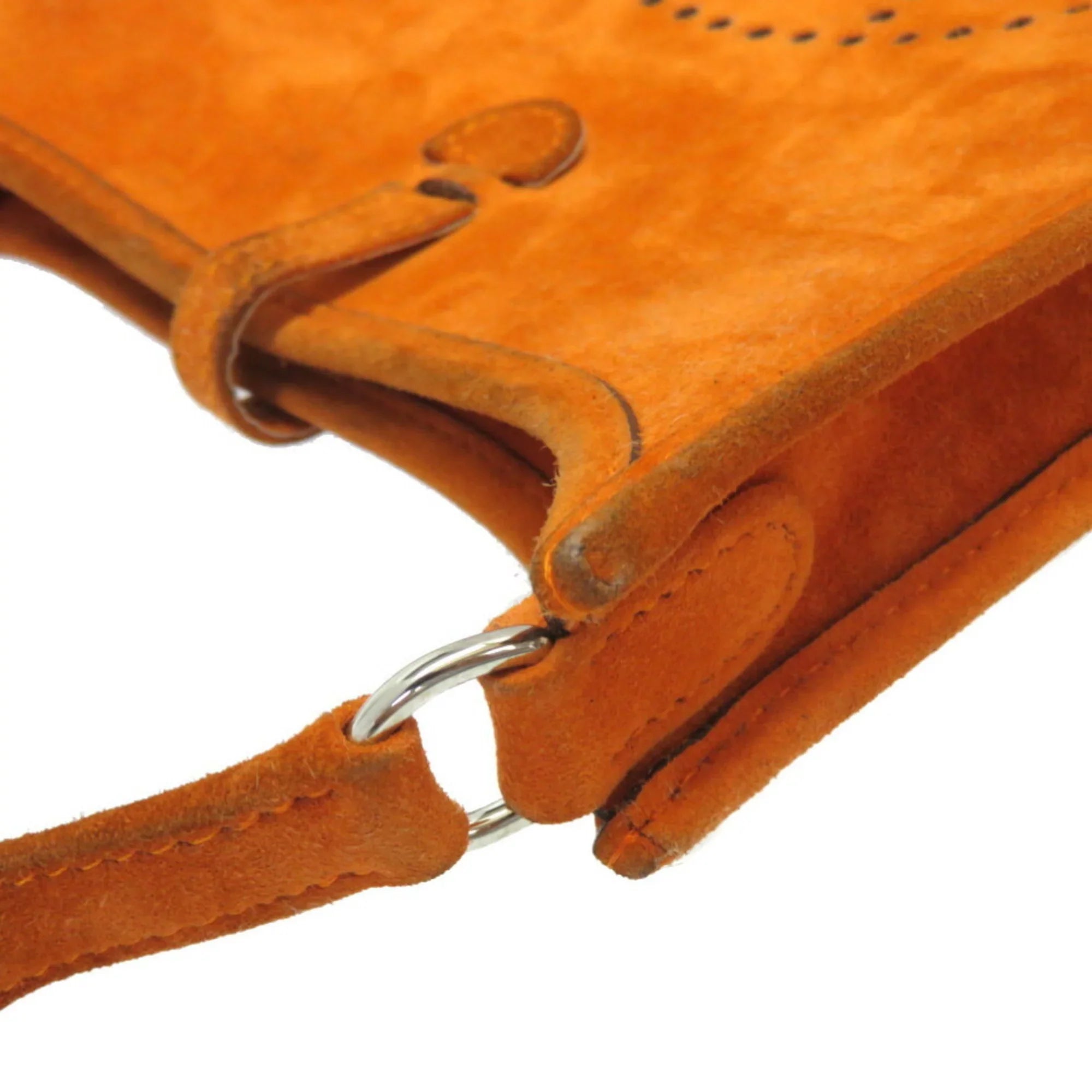 Hermes Bag Orange (Fair) H Pre-Owned TPM 0069HERMES Shoulder Engraved ¡õ Evelyn Dobris
