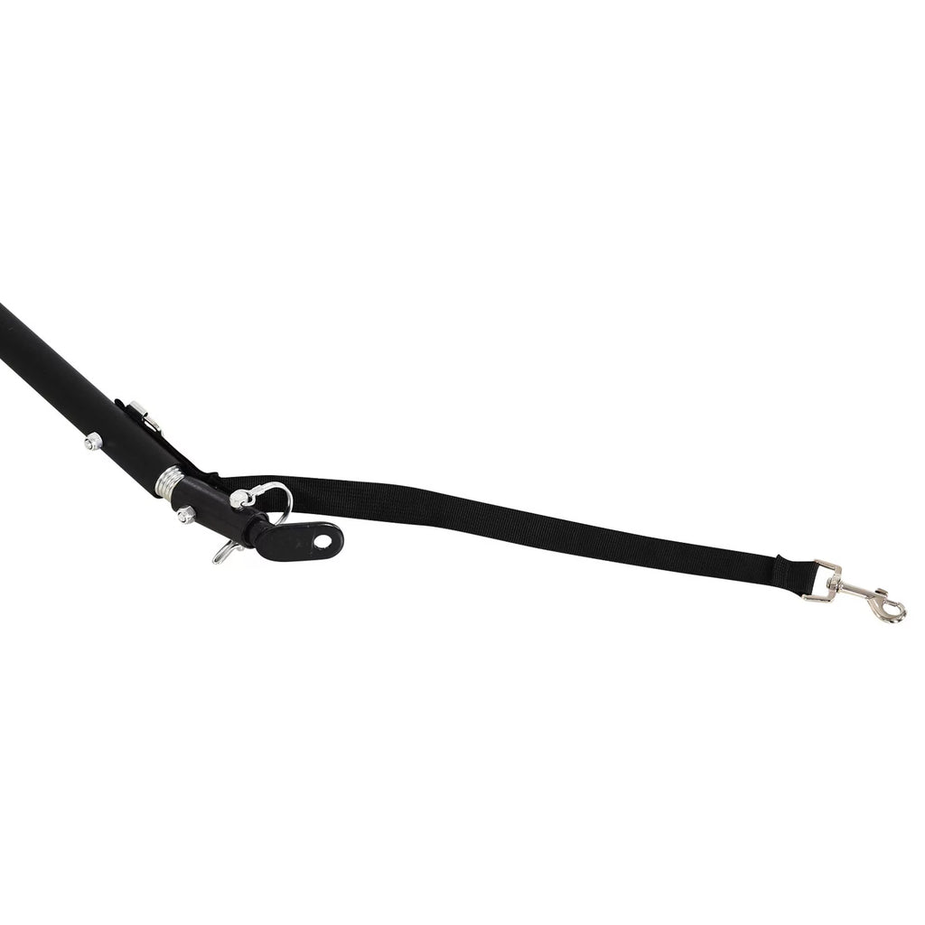 Bike Hitch, Aosom Bicycle Trailer with Trailer Wagon Foldable Cargo Black Cart