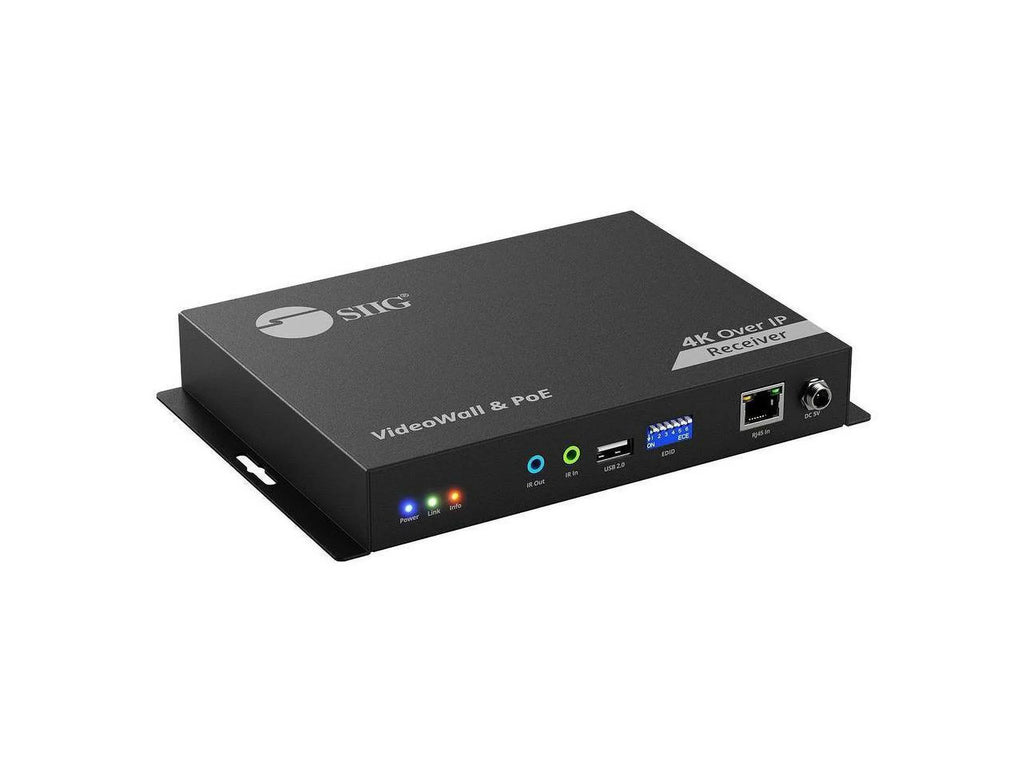 18Gbps RX 60Hz HDMI CEH27G11S1 SIIG 4K 394ft over IP Decoder Matrix