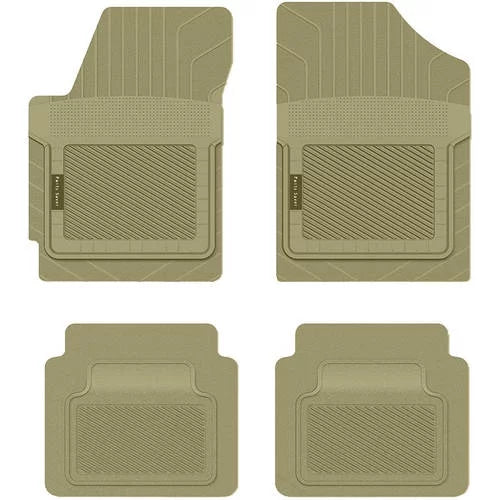 Ford Odorless, Duty Saver Car Mats Protection Fits Weather Pants All 2020 Custom Transit Connect Heavy for Tan