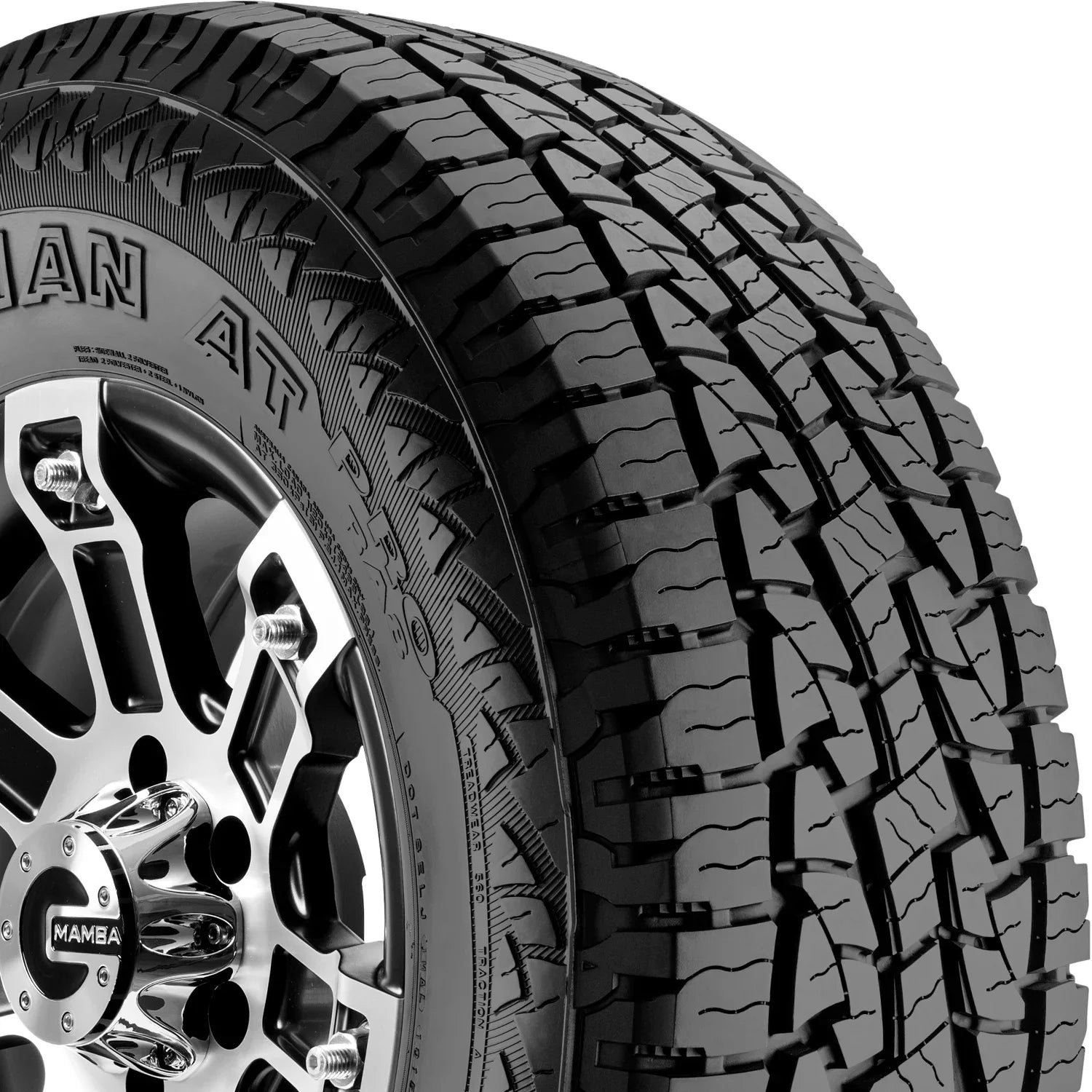 All RA8 AT E Terrain LT265/70R18 124/121S Pro SUV/Crossover Tire Nexen Roadian