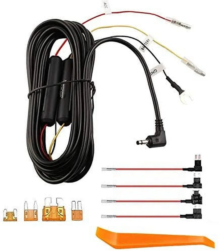 Mode Alternative Cams, Cable Dash Box,Gift Tap Fuse for Kit Cable,Impact Compatible Motion Supply Power Fuse Suitable from Hardwire 8 Cable£¨14.7 with Detection, Cams, and Parking ft£© Dash TWA-SH