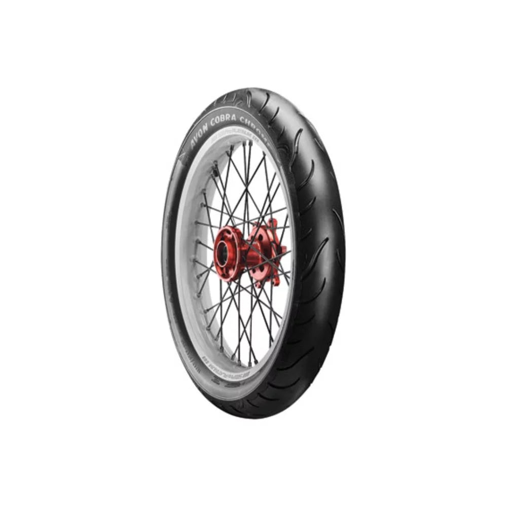 for MT90B-16 Wall Motorcycle Front Chrome Speedmaster Tire (74H) Cobra 2018-2019 1200 Avon AV91 Triumph Black