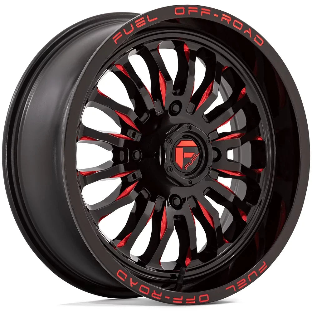 MotoRavage Kawasaki XL 18" Tires Fuel Wheels 40" Teryx Mule ARC Red