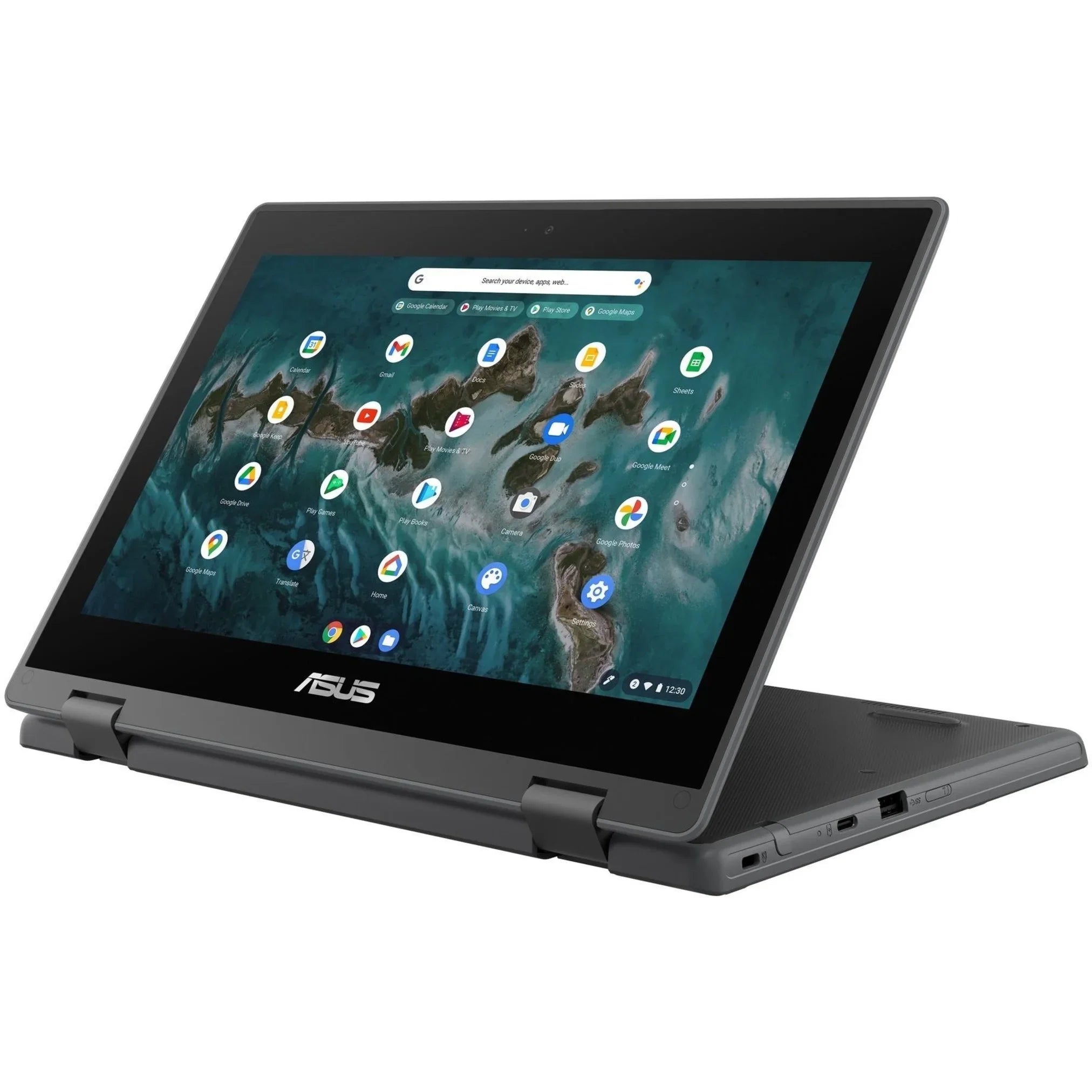 Flip ChromeOS, Chromebook 11.6" Touchscreen, CR1100FKA-YZ184T Intel 64GB Asus Celeron SSD, N5100,