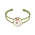 Open Bangle Retro Cuff High Jewelry Old Fashioned Wheeler Britain Bracelet Bicycle