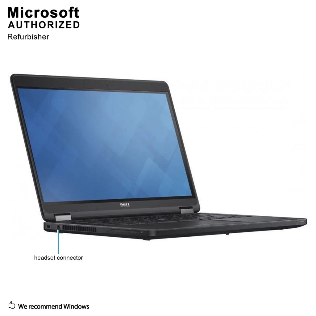 Dell Laptop, year Languages Core W10P64-Multi 500G, A Latitude VGA, Used I3-5010U Grade DDR3L, 8G (EN/ES/FR), USB Support E5450 3.0, 14.0 warranty 1 Intel 2.1Ghz, HDMI,
